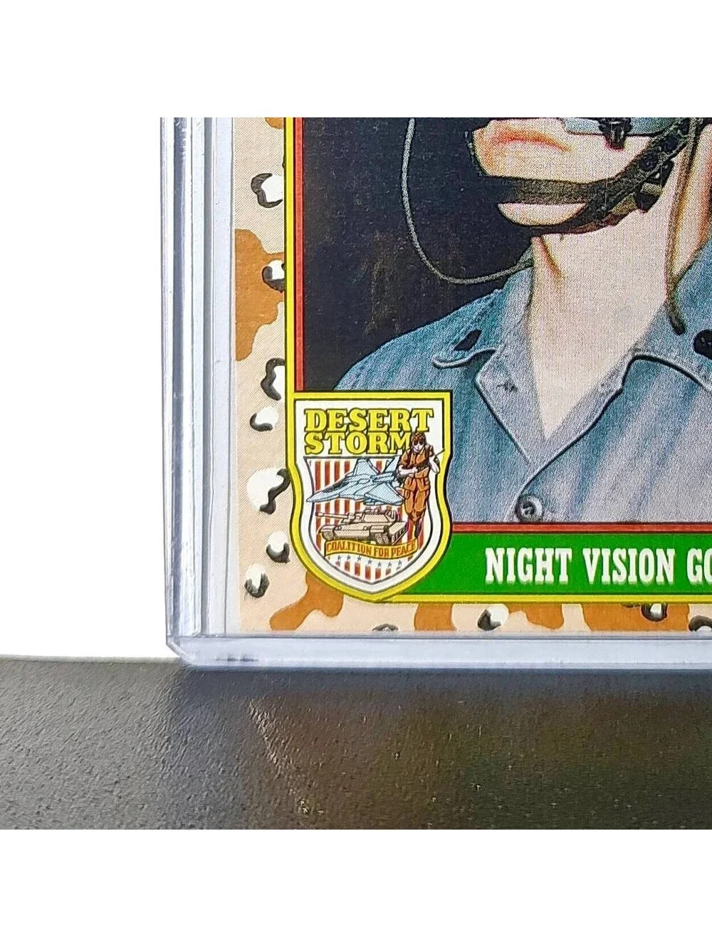 Night Vision Goggles 1991 Topps Desert Storm #63 Card - Picture 5 of 10